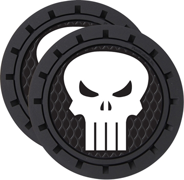 Plasticolor Punisher Logo Cup Holder Coaster Inserts - Click Image to Close