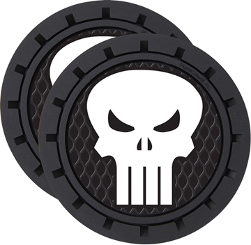 Plasticolor Punisher Logo Cup Holder Coaster Inserts