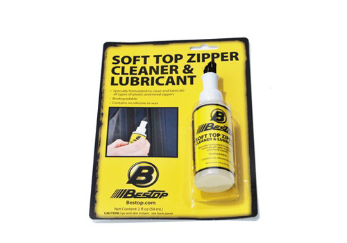 Bestop Jeep Wrangler Soft Top Zipper Cleaner & Lubricant - Click Image to Close