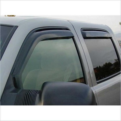 Wade Smoke InChannel Side Window Deflectors 04-09 Durango, Aspen
