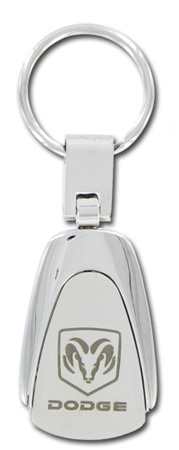 "Dodge-Ram Head" Chrome Key Chain - Click Image to Close