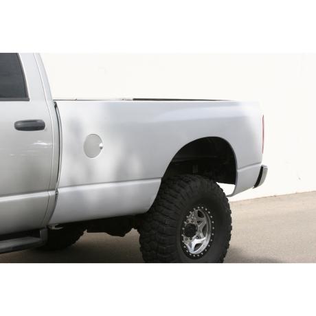02 08 Dodge Ram Fiberglass Fenders 02 08 Dodge Ram Chrome Off