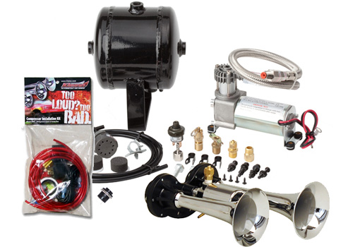 Kleinn 151.4db Compact Dual Air Horn Kit