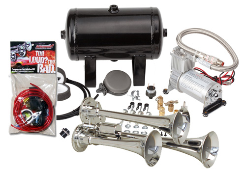 Kleinn 150.8db Triple Air Horn Kit