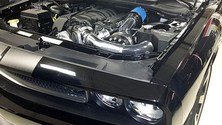 TorqStorm® Supercharger 09-up Hemi LX Cars w/hydraulic PS - Click Image to Close