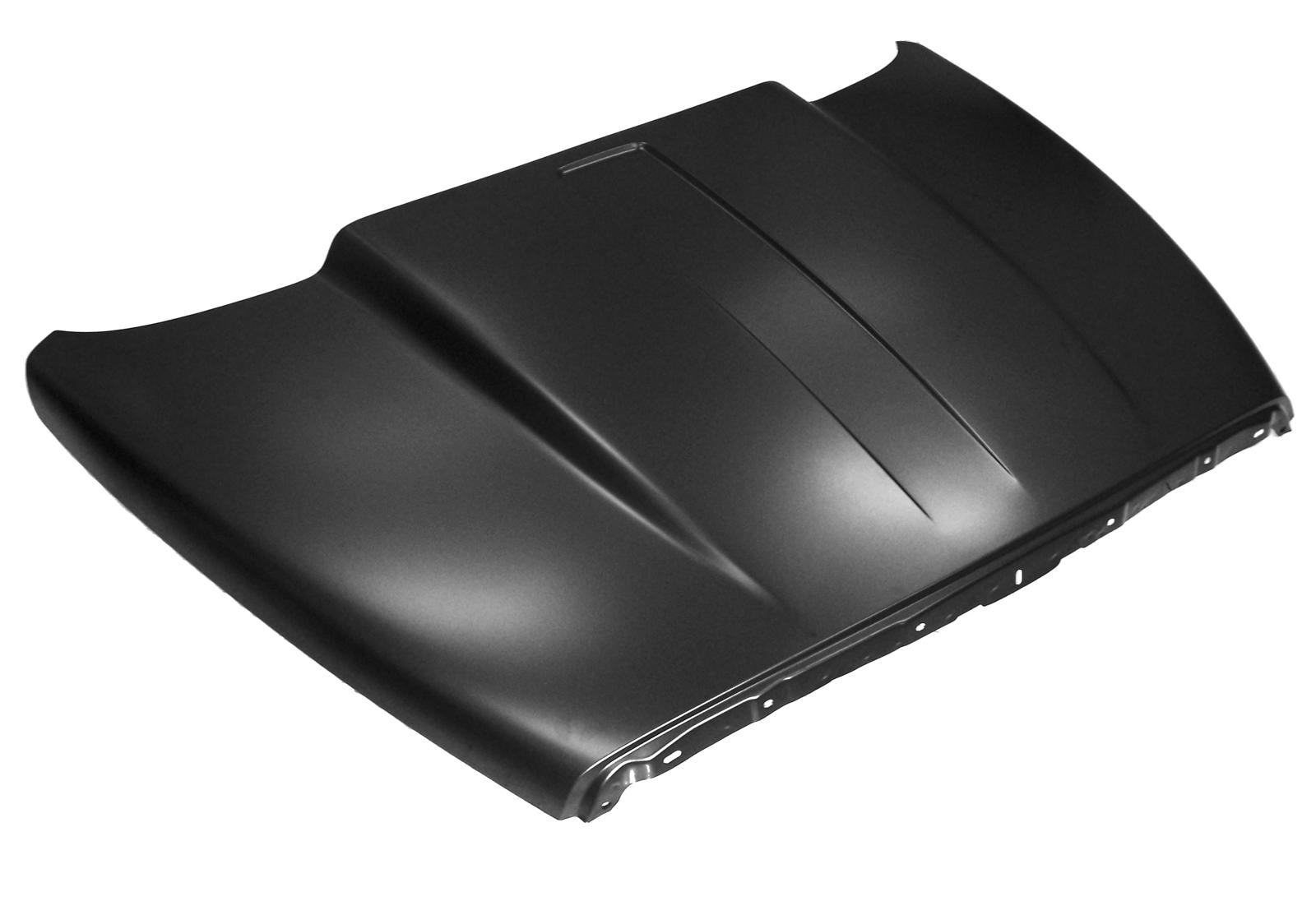 thumbnail image 2 of Ram Air Style Hood For 2002-2008 Dodge Pickup – Key Parts #1583-036 2 of 5